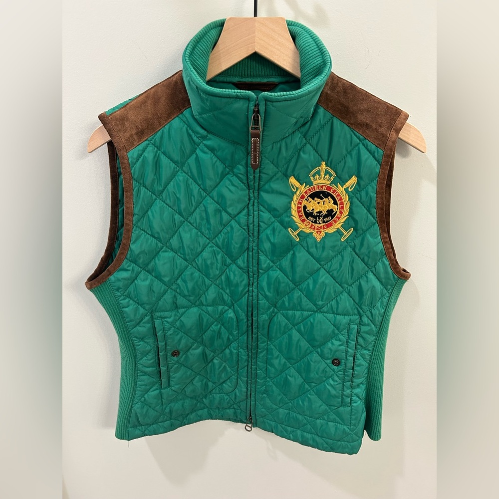 Ralph Lauren Sport Women’s Quilted Vest – Size L